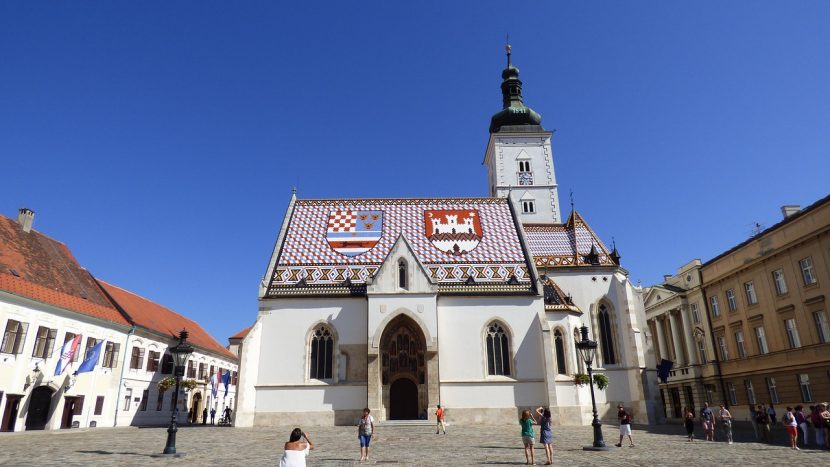 Culture in Zagreb: St. Mark's church in Zagreb