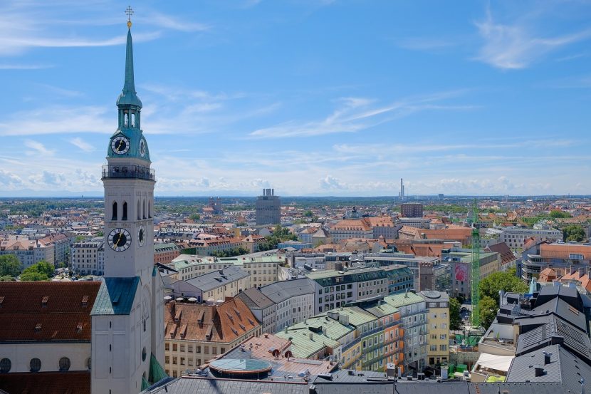 Places you must visit in Germany: Munich skyline