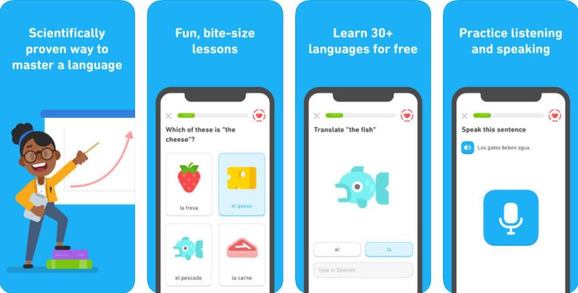 Best travel apps Duolinguo
