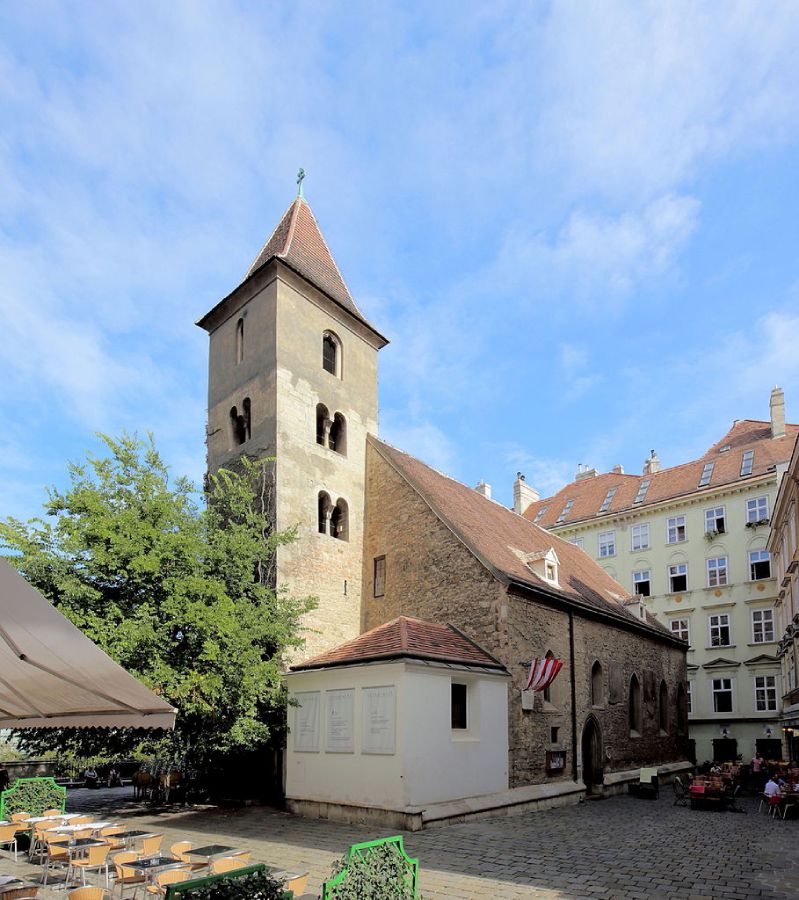 Explore the Heart of the Old Town of Vienna St. Rupert's Church 