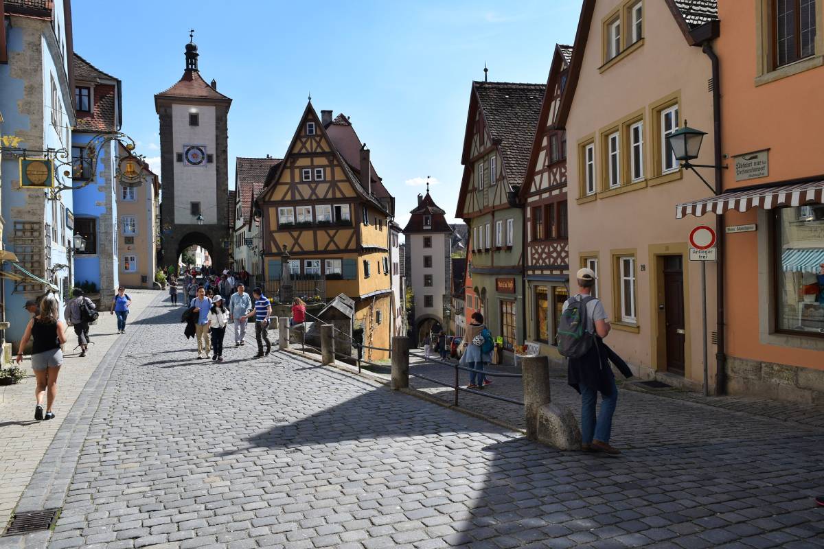 5 Cities in Germany - Rothenburg ob der Tauber and its medieval old town