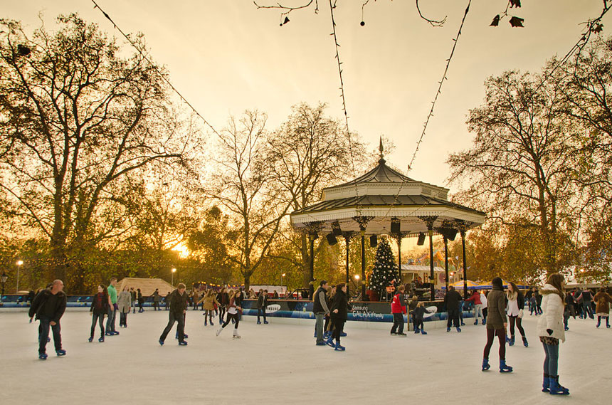Best Things to Do in London for New Year's Eve Winter Wonderland