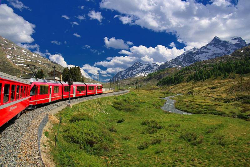 5 Most Beautiful Train Rides in Europe Glacier Express