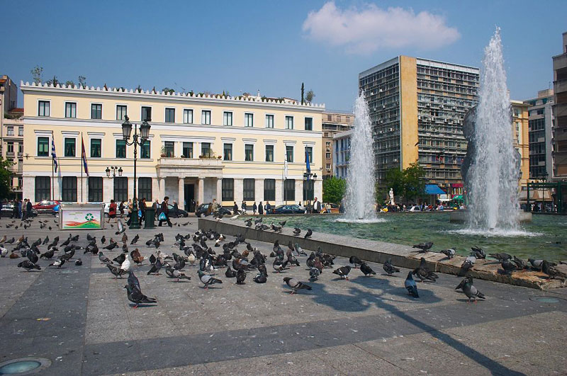 Kotzia Square and Athens' City Hall