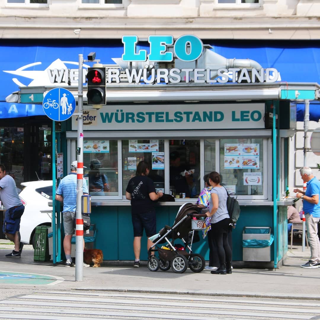 Würstelstand Leo is the oldest sausage stand in Vienna.