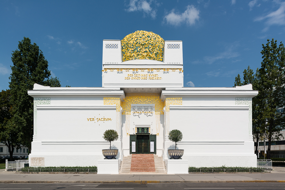 Building of the Vienna Secession, a photo by Jorit Aust